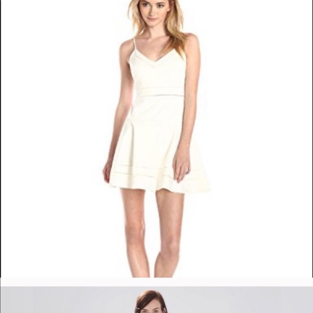 White Parker dress size medium